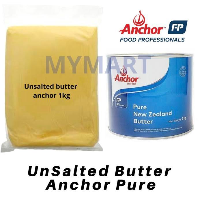 unsalted butter anchor 1 kg butter pure anchor
