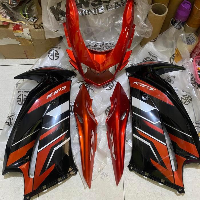 Body set sayap fairing ninja rr new 2015 Oren