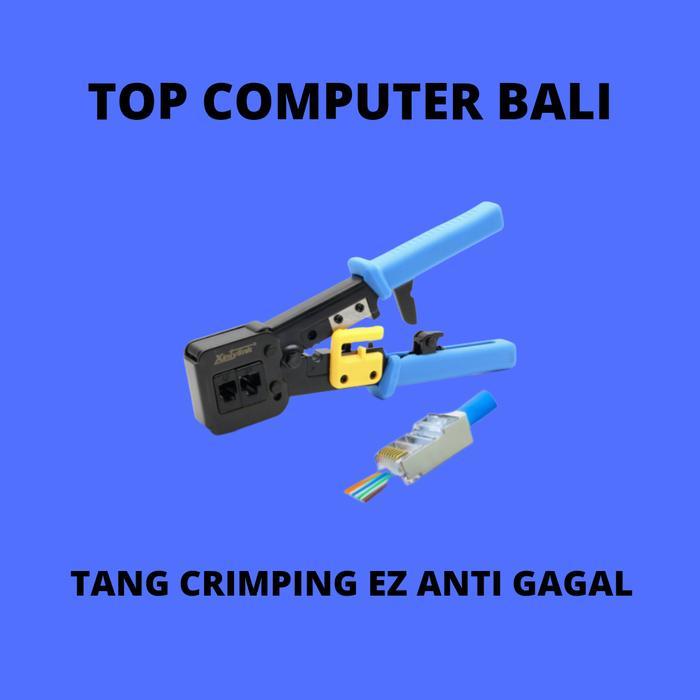 Tang Crimping Rj45 Ez Anti Gagal Cat5 Cat6 Crimping Tool Rj 45