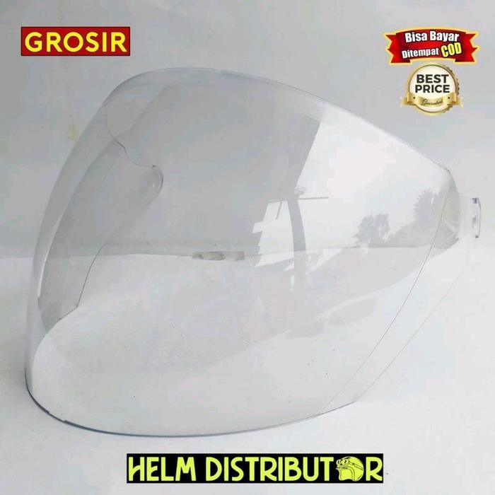 "New" Kaca helm/visor helm gm evo/gm fiktur 100%orginal INKO (silver)