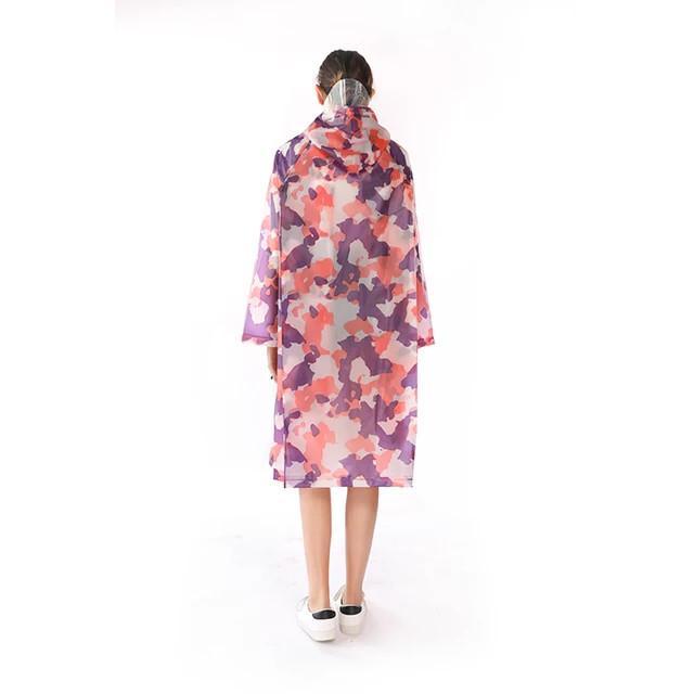 "New" Mantol Mantel Jas hujan Terusan Wanita Pria Dewasa Motif Lucu Viral Raincoat PVC EVA
