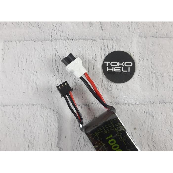 FLYWOO FLYLENS 85 1000MAH HV 2S 80C EXPLORER LIPO BATTERY XT30