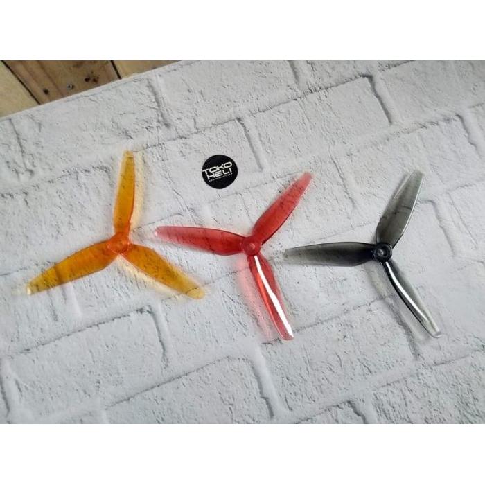 T-MOTOR T5150 LIGHTWEIGHT PROPELLER 5150 (SET OF 10 - CLEAR ORANGE)