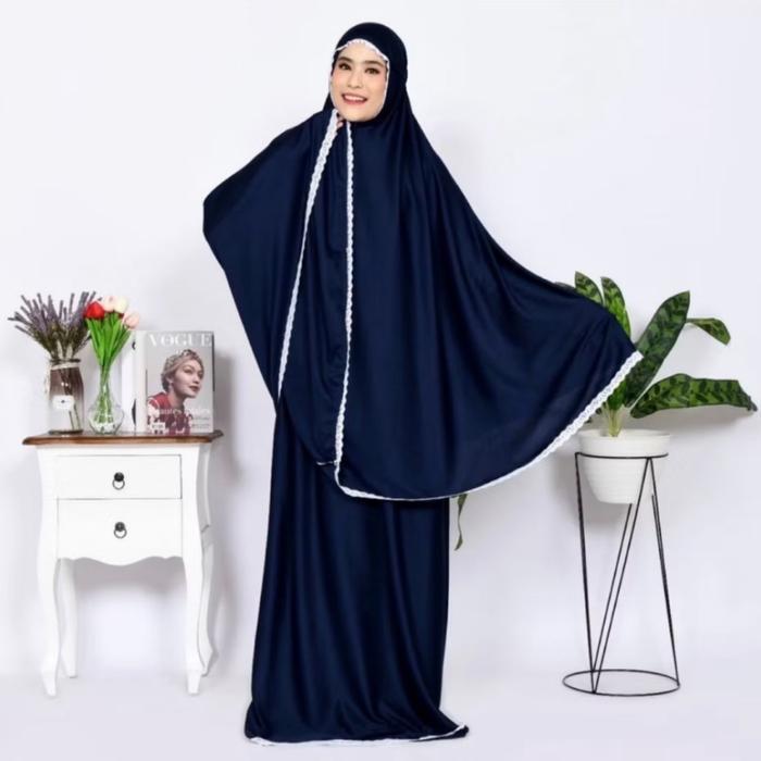 PREMIUM MUKENA RENDA POLOS DEWASA/MUKENA HYGET DEWASA WARNA/MUKENA HYGET RENDA DEWASA