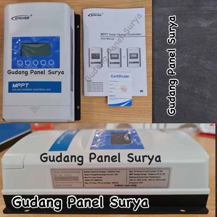 Solar Charge Controller SCC Epever XTRA 3210N 30a Real MPPT 30A