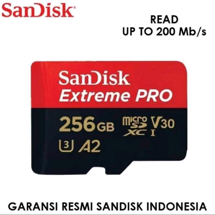 Micro Sd Card Sandisk 1Tb/512Gb/256Gb/128Gb Kartu Memori