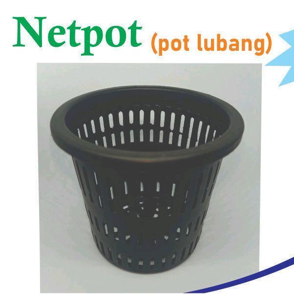Netpot 8 cm Pot Gantung Lubang Anggrek Dendro Catleya Bulan Vanda