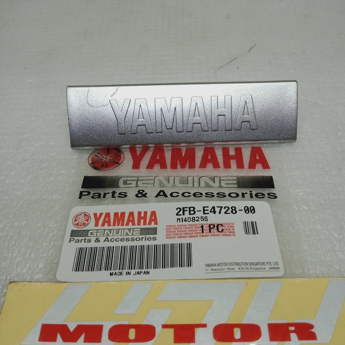 Emblem Logo Timbul Cover Knalpot 2Fb R 15 V2 Ori Yamaha Termurah Langka