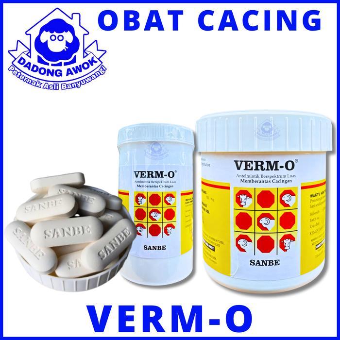 VERM O BOLUS 1 ECERAN 12 BOLUS & 42 BOLUS - MENGATASI CACINGAN HEWAN SAPI KAMBING SANBE