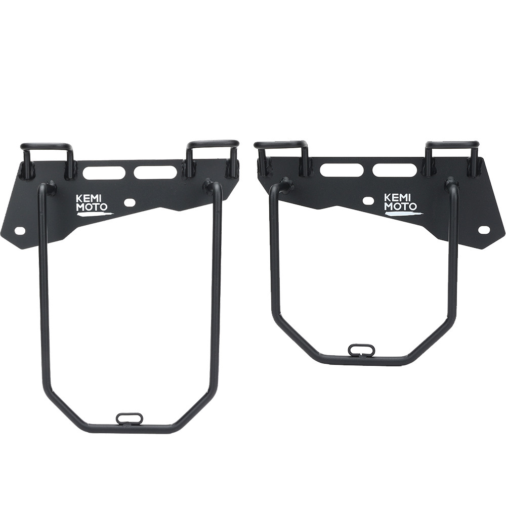 Motorcycle Luggage Racks KEMiMOTO Left&Right Side Racks For Kawasaki Eliminator Saddle Bag Bracket S