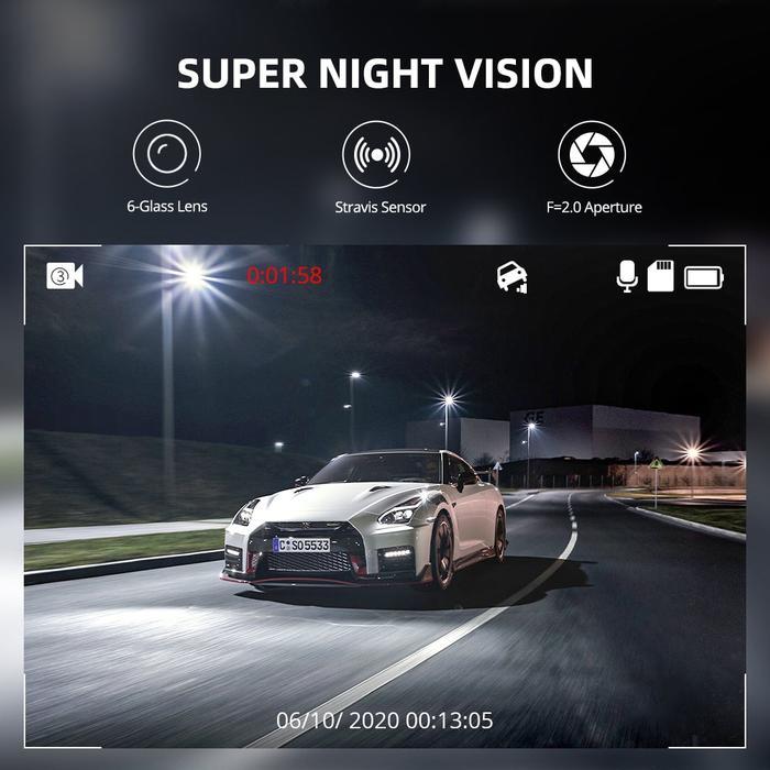 PR0M0 Azdome Dash Cam Dash Camera Mobil 1080P DashCam G00D QU4LITY