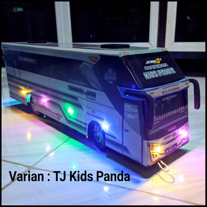 Miniatur Bus Oleng Telolet Basuri