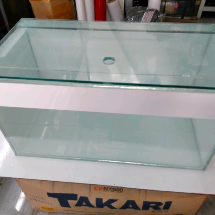 Aquarium 40x20x20 kaca 5milli