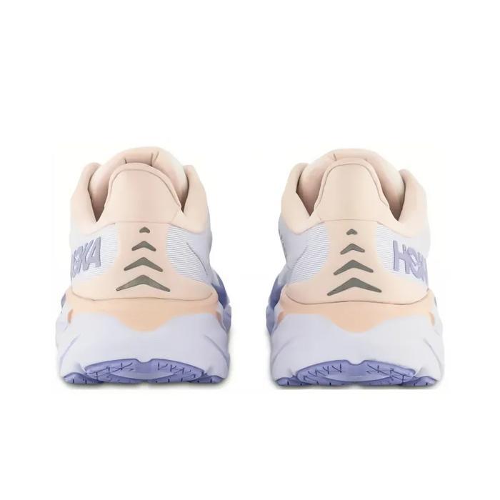 READY HOKA ONE ONE CLIFTON 8 RUNNING SHOES WOMEN'S WHITE/PURPLE SEA' PROMO BIG SALE TERBARU