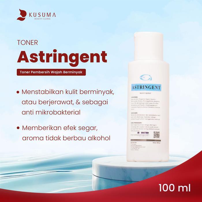 Kusuma Beauty - BIO-K Astringent 100ml - Toner Pembersih Wajah Berminyak