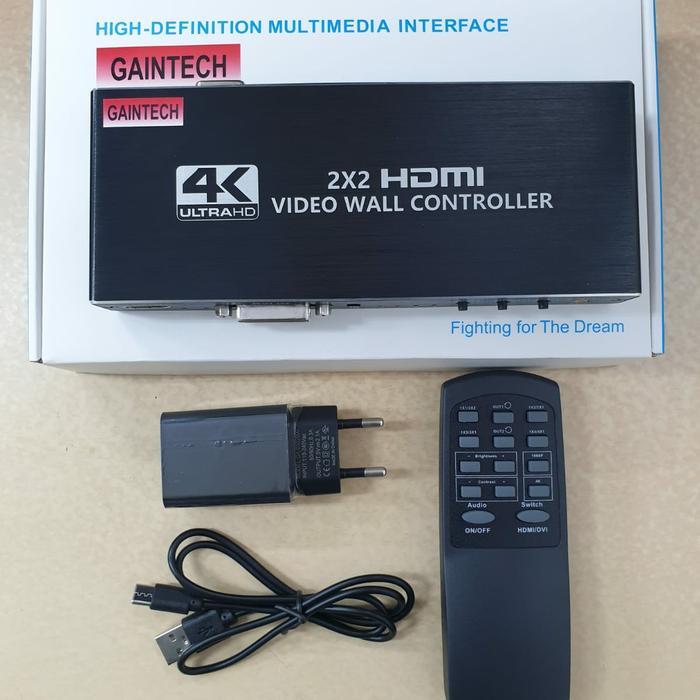 GAINTECH 2x2 HDMI Video Wall Controller 4K