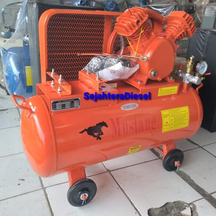 Kompresor MUSTANG 1/2PK Kompresor angin( 2piston)