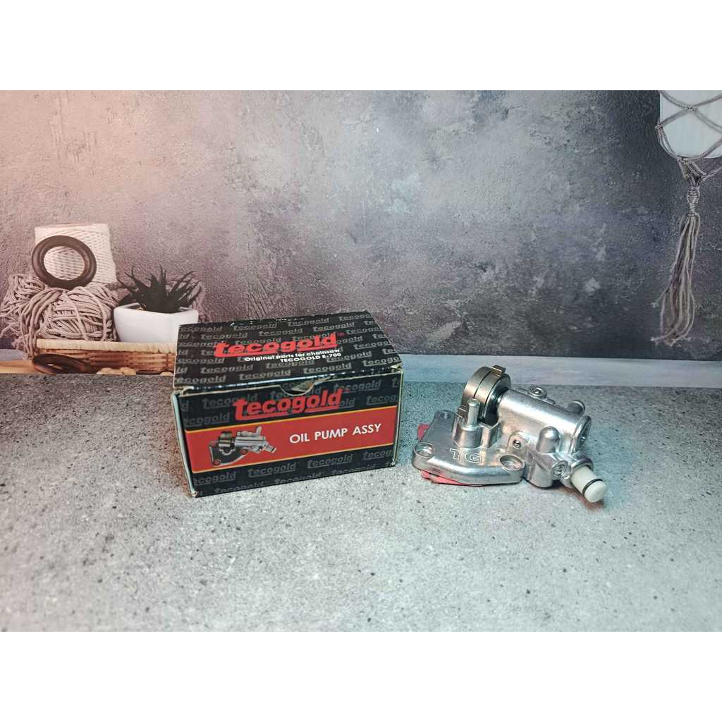 POMPA OLI SINSO 070 TECOGOLD/POMPA OLI SINSO BESAR 070 TECOGOLD/OIL PUMP CHAINSAW 070 TECOGOLD