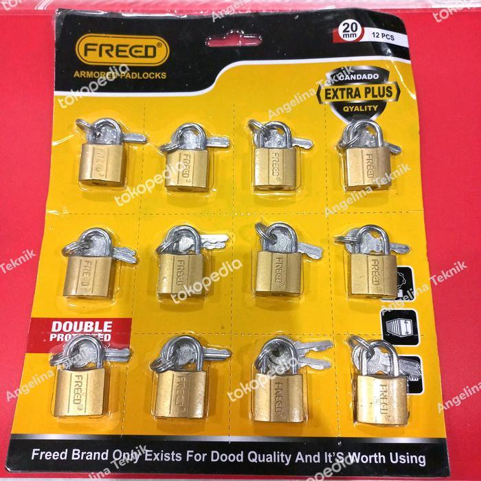 TAS PRAKTIS GEMBOK KOPER 20MM FREED/GEMBOK KOPER FREED 20MM STYLISH DAN PRAKTIS