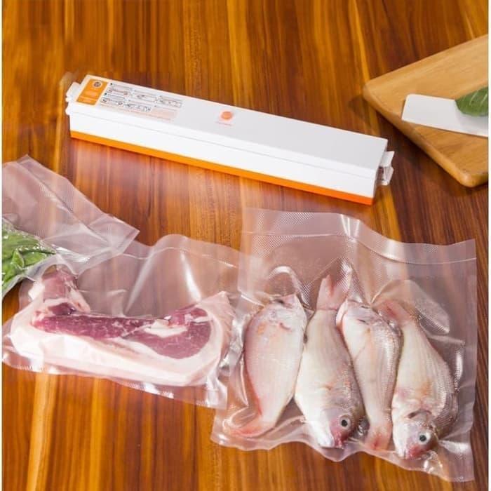 Vacuum Sealer Plastik Makanan Alat Press Vakum Plastik Makanan