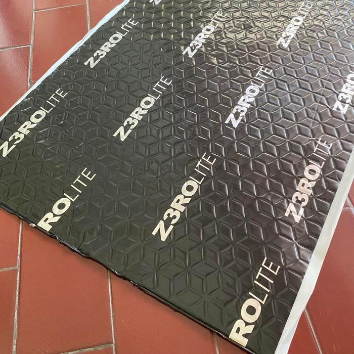 Peredam Zero Lite , Aluminium Butyl Rubber Tebal 2Mm, Harga Per Lembar