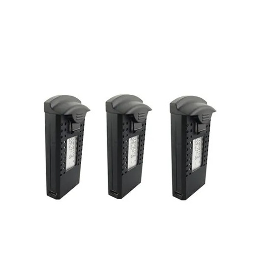 3PCS 3.7V 900mAh Lipo Battery For SG700 DM107S S169 Folding Quadcopter Drone Spare Parts Accessories