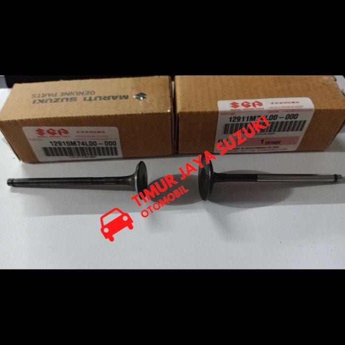 AKSESORIS MOBIL] KLEP MINYAK INTAKE, KLEP API EXHAUST NEW SPLASH 2013-UP ASLI SGP SPAREPART SUZUKI