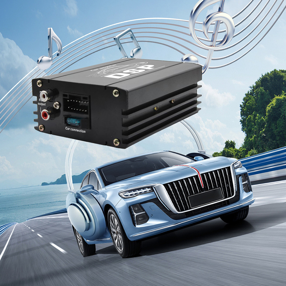 4x50W Car DSP Digital Audio Processor 4 Channel DSP Car Power Amplifier Audio Digital Sound