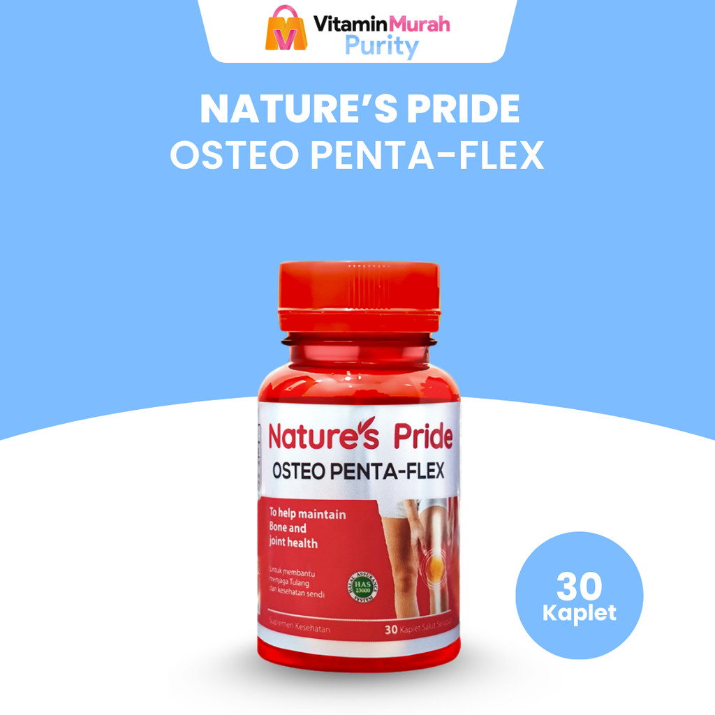 Nature's Pride Osteo Penta-Flex isi 30 & 100