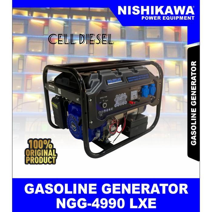 Mesin Genset Bensin NISHIKAWA NGG 4990 LXE 2800 Watt