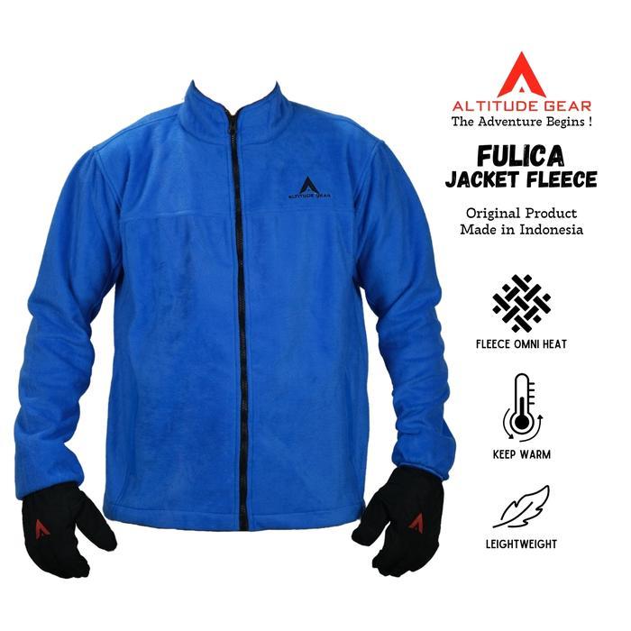 Altitude Gear Fulica Jaket Gunung Polar Fleece Thermal - Jaket Outdoor Pria Wanita
