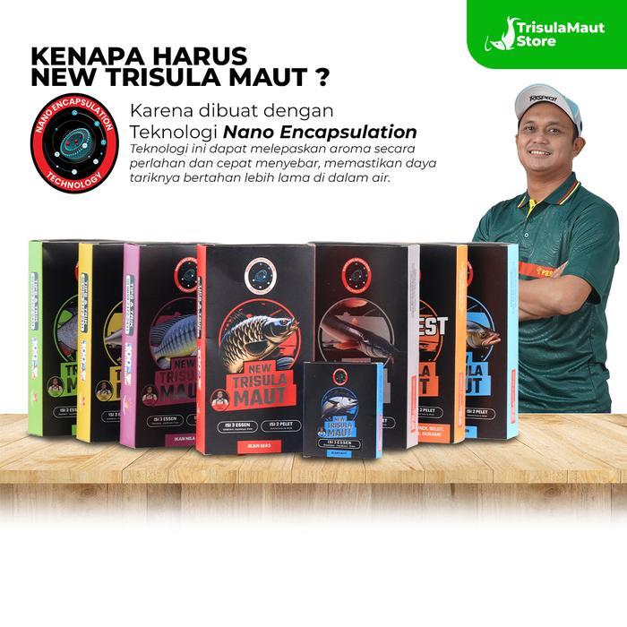 Essen New Trisula Maut Jumbo Nano Encapsulation Mancing Essen Untuk Ikan Mas Lele Patin Bandeng