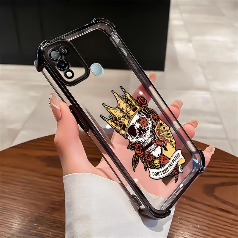 Casing Hp Untuk Infinix Hot 9 Play Hot 10 Play Hot 11 Play Case Casing HP Softcase Ponsel Anti-sidik