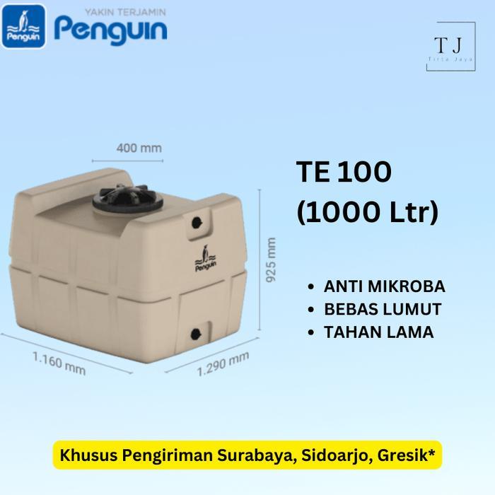 Tandon Air PENGUIN TE 100 1000 Liter Cubic Tank Toren Air Tangki Air