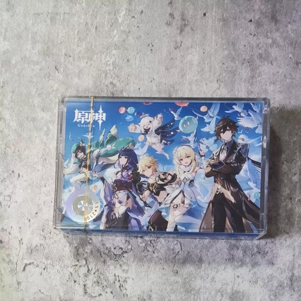 Game Genshin Impact London Symphony Orchestra Music Tape Greatest Hits OST Album Cassettes Cosplay