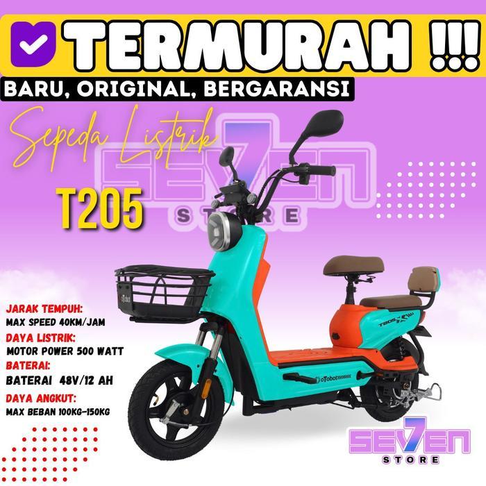 Sepeda Listrik Otobot T205 Garansi Resmi