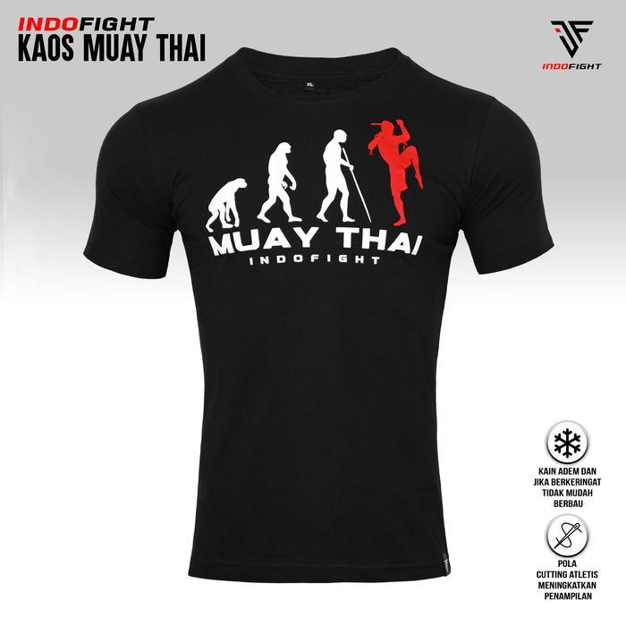 Kaos Muaythai Premium / T Shirt Muay Thai Tmt / Baju Muaythai