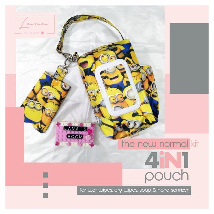 THE NEW NORMAL KIT (4IN1 TISSUE POUCH) - CHARACTER