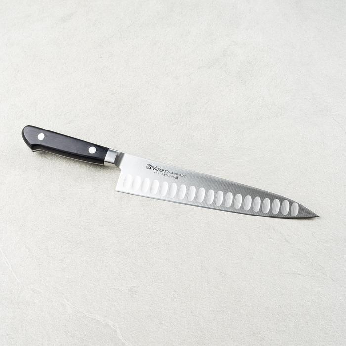 Pisau Jepang Japanese Knife Misono MV Fluted Gyuto 210mm Made in Japan