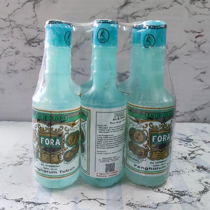 Fora Cologne Per 6Btl, Fora Pengharum Tubuh, Eau De Cologne Fora
