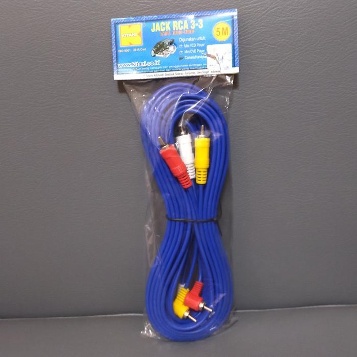 Kabel RCA 3-3 Kitani 5 meter