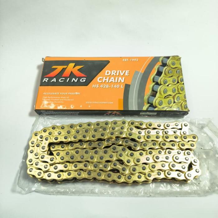 Rantai Motor Tk Racing Fukukawa Wilwood 520H 428H 420H 415H 110L 128L 140L Gold Sss - Sinar Laris