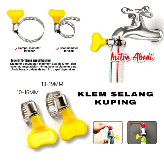 Klem Selang Kuping / Clamp Plastic Handle