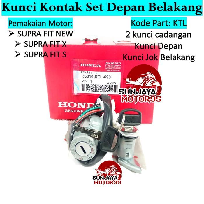 "New" Kunci Kontak Supra FIT New - Supra Fit Jumbo Kode Part : KTL Accessories Motor Anak Jok