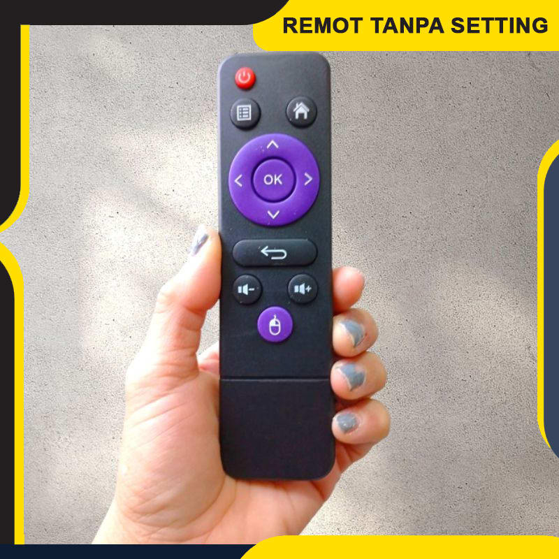 Remot Remote Android TV BOX H96 MAX 4K ULTRA - MINI Q3 STB H96 Max X3/H96 Max Pro/A95X Q3 IR - Langs