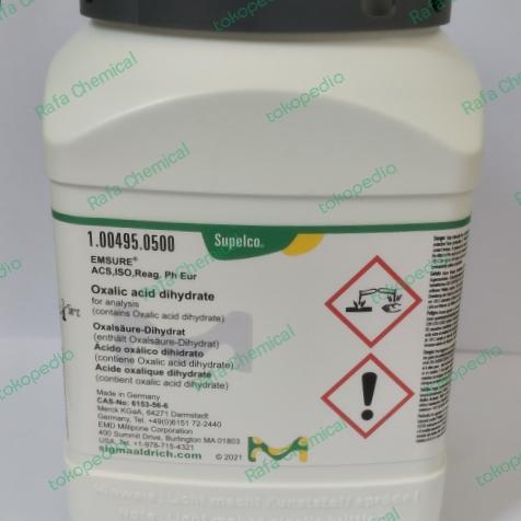 Ready Oxalic acid dihydrate merck merck 1.00495.0500 100495