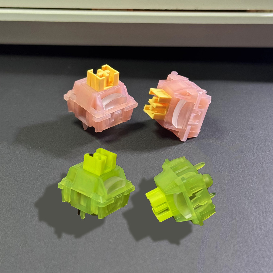 Outemu Lubed Silent V3 Switches Silent Peach/Lemon V3 Switch Mechanical Keyboard Ar Tactile 5Pin