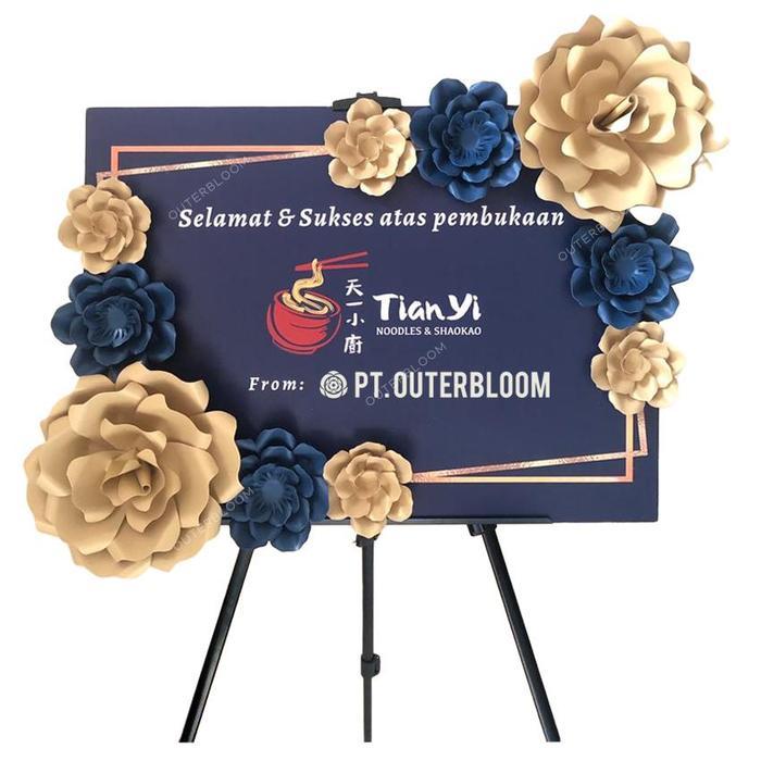 Papan Bunga Kertas -Oberon Paper Flower Board