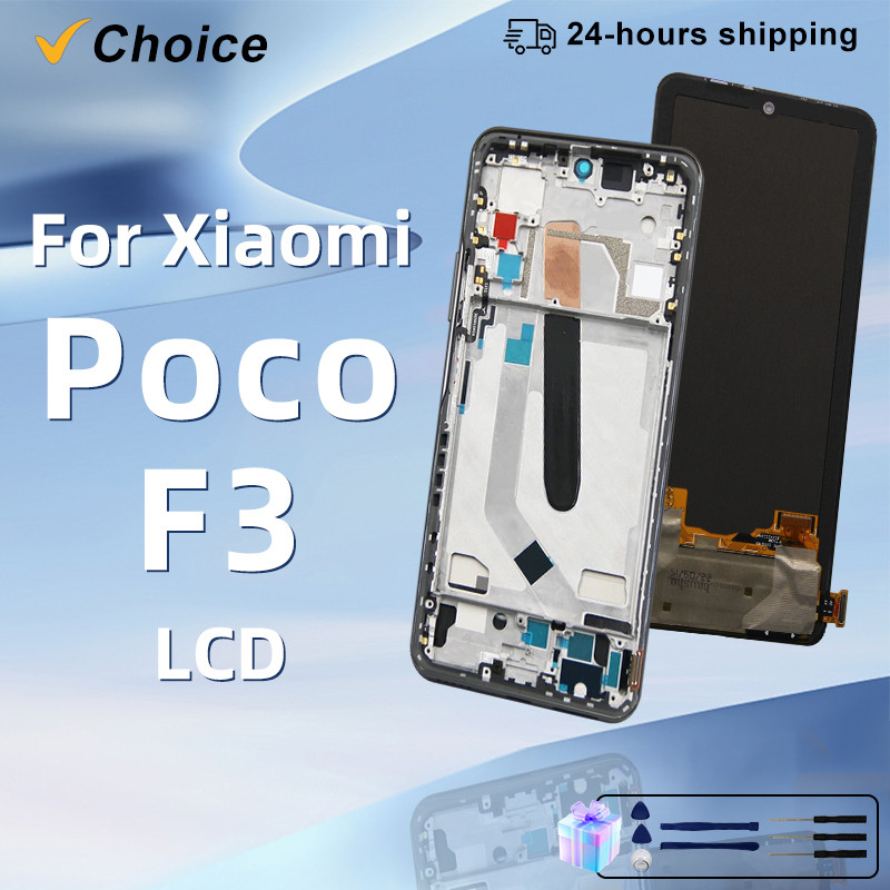 6.67" AMOLED For Xiaomi Poco F3 LCD Display Screen Digitizer Touch Assembly Parts For Poco F3 LCD