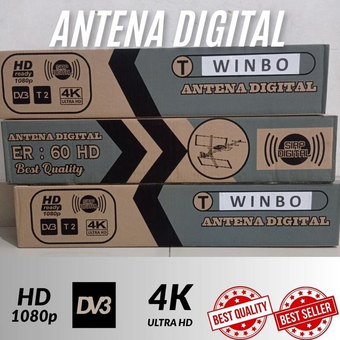 ANTENA TV DIGITAL OUTDOOR ANTENA TV LUAR + KABEL 10 METER